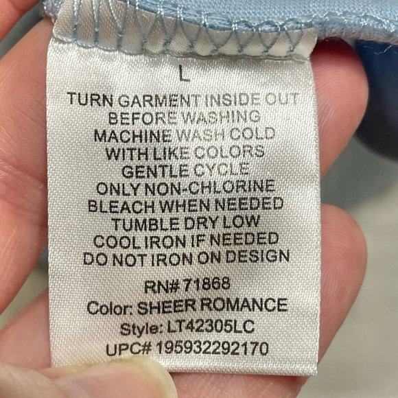 NWT Disney Stitch L 11-13 t-shirt blue - Picture 4 of 4